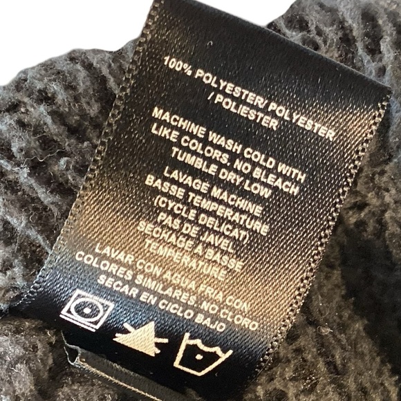 Kuhl Women’s Half Zip Pullover Sherpa Thumb Hole Sleeves, Dark Grey - Large 16F - Picture 7 of 13